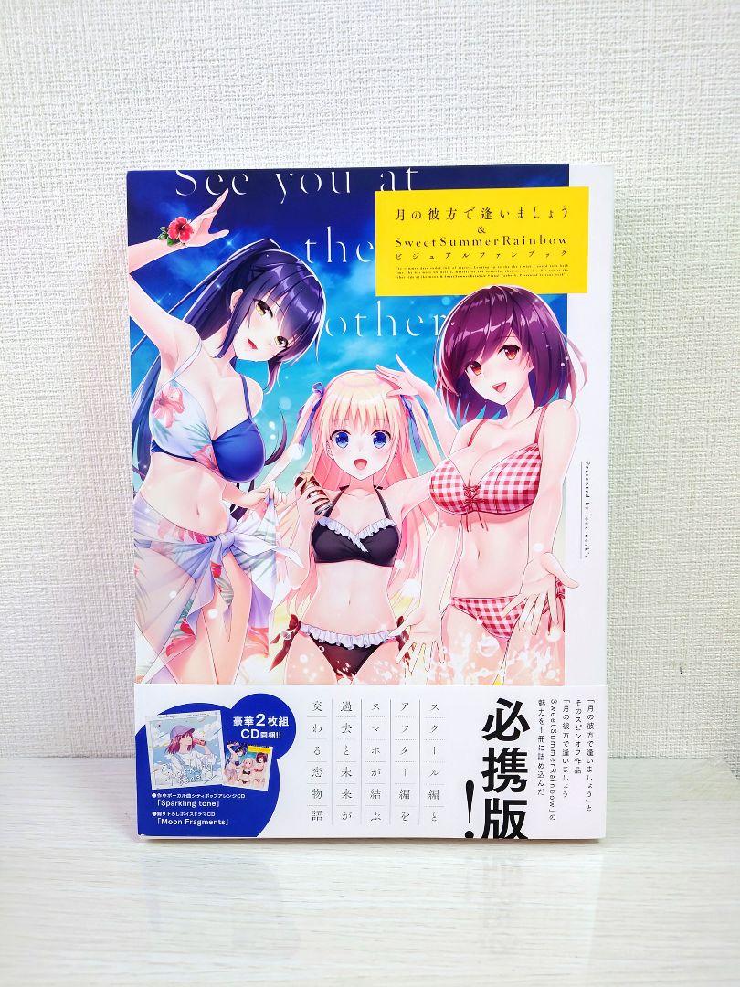 

[USED] Super rare Let s meet beyond the moon visual fan book