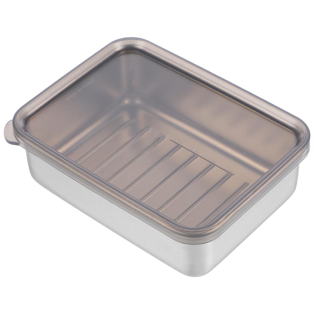Cheese Container for Fridge Cheese Slice Storage Box Slice Ham Sausage Cheese Meat Container Box