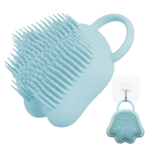 Baby bath brush, baby shower brush, newborn hair washing brush, silicone baby cradle cap brush, baby bath scrubber, soft face scrubber, exfoliator bru