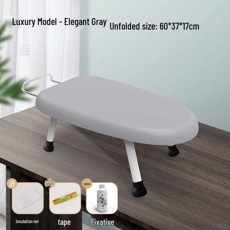 Compact Folding Universal Ironing Board - Mini Electric Mat Table for Clothes