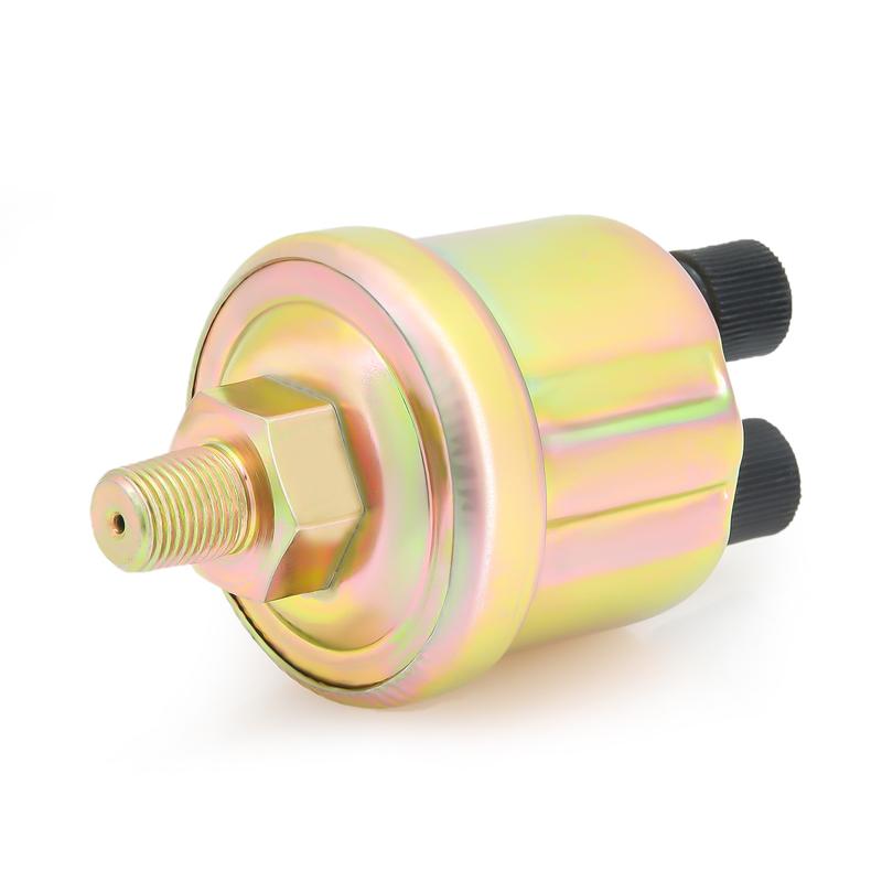Engine Oil Pressure Sensor 0~10 Bar 1/8 NPT Mechanical Oil Press Sensor Replacement Fit For Car Boat Oil Pressure Gauge