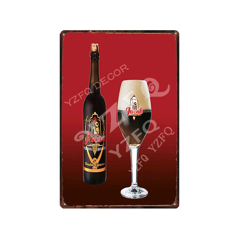 Belgium Beer DE Koninck Vintage Metal Tin Sign Retro Plates For Wall Bar Pub Art Kitchen Coffee Home Decor 30X20CM Gift DU-9193B