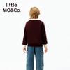 little MO&Co. Kids' Cotton-Blend Crewneck Sweatshirt