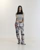 CURRENT Pleats Long Pants(Black/White)