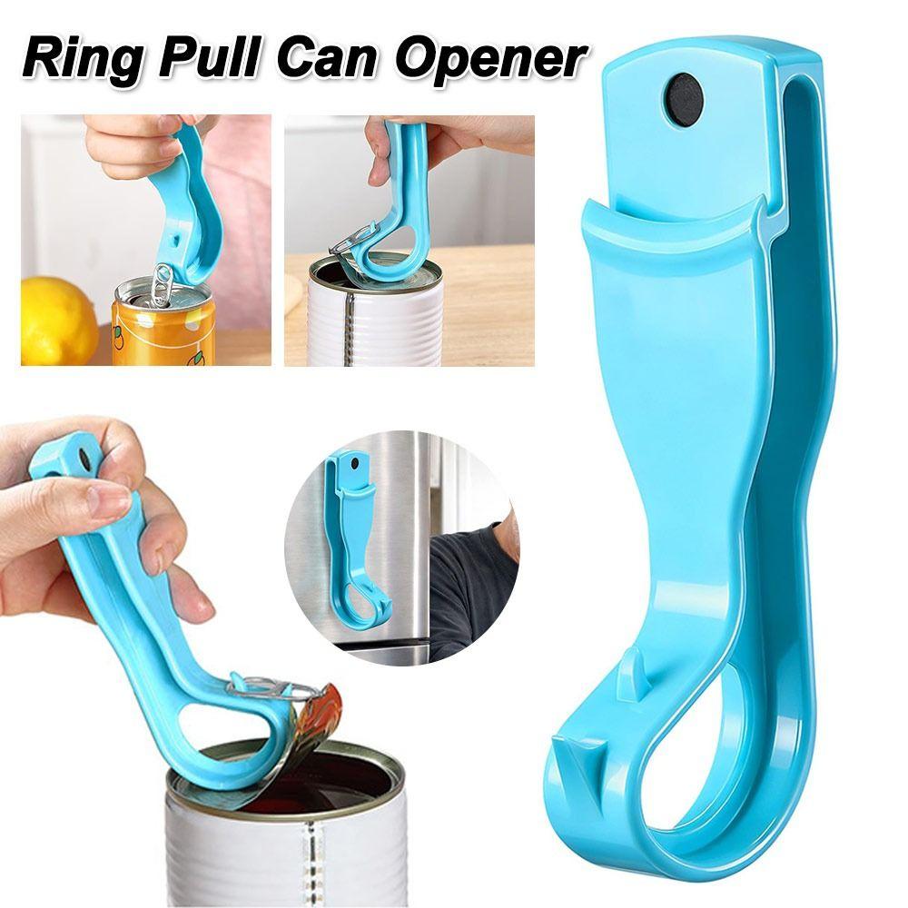Built-in Magnets Mason Jar Opener Hook Design Vacuum Seal Remover  Daily Household Kitchen Opening