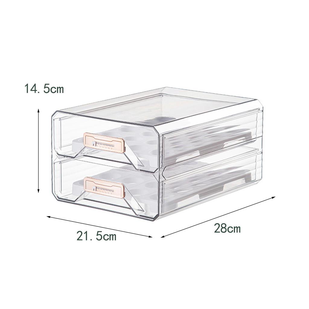 Storage Organizer for Refrigerator - Space Efficient Design