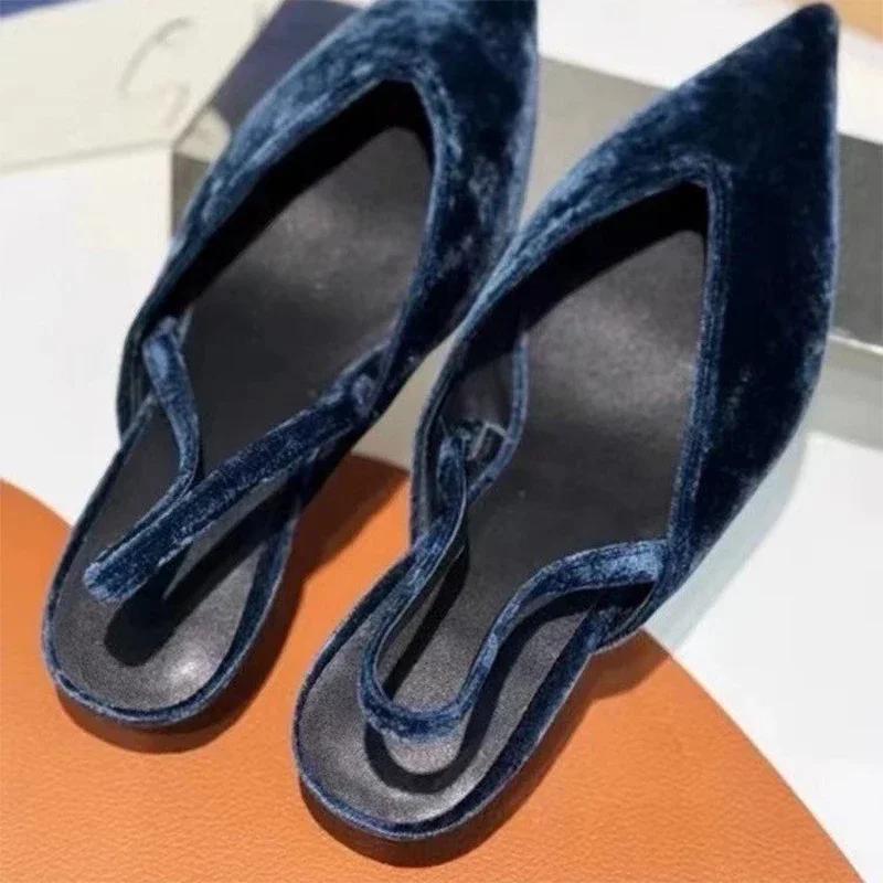 Fashion Pointed Toe Suede Women Shoes Sexy Autumn Fashion Heels Shoes Woman Trend Designer Sandals Pumps Elegant Female Zapatos