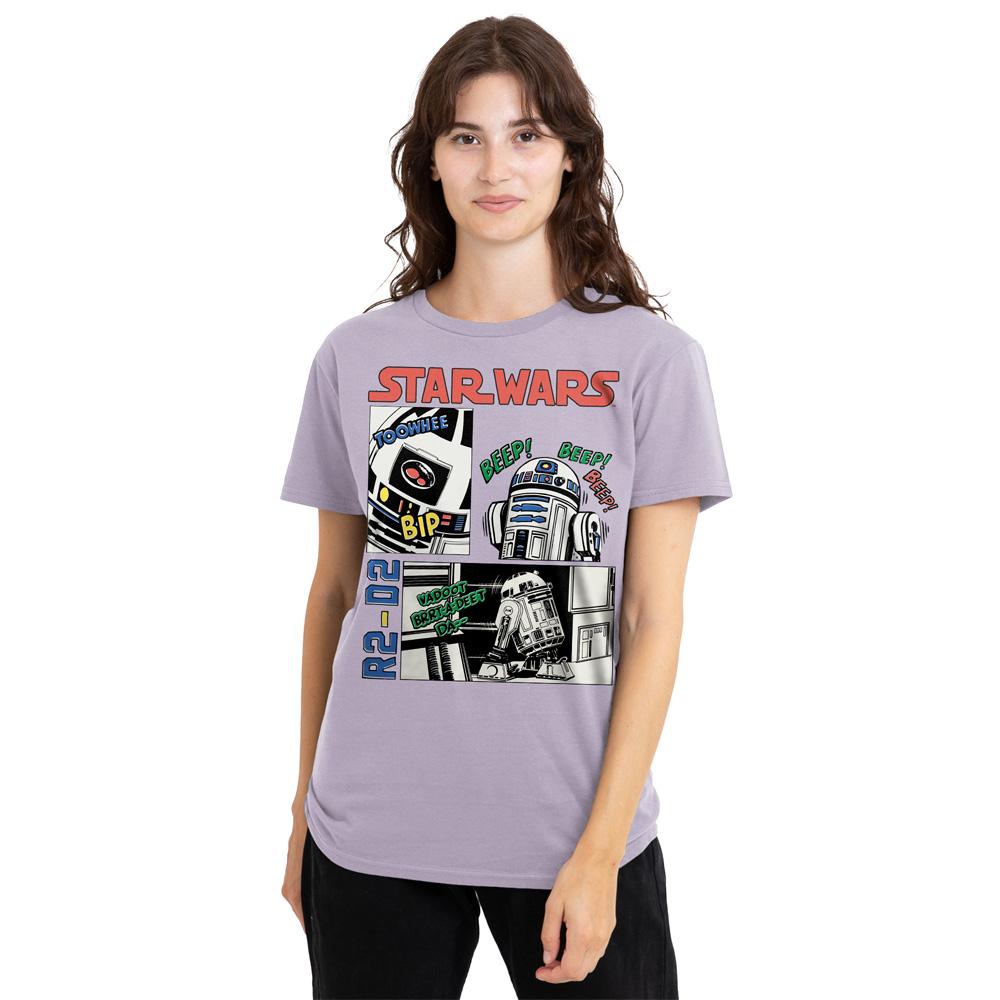 Star Wars Womens/Ladies Beep Boop R2-D2 T-Shirt