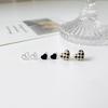Checkerboard Check Mini Earrings 3pcs