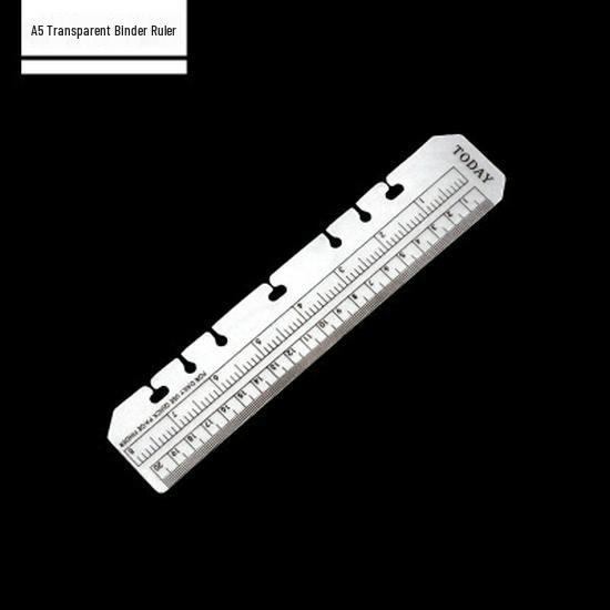 Clear PVC Bag for A6 Planners, A5 Storage, B5 Loose-leaf, Document & Card Holder