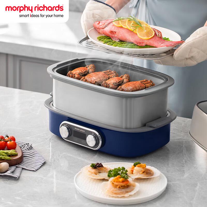 Morphy Richards 12L Electric Multi-Function Steamer CN plug (adapter included)