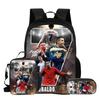 Boys Girls Everyday Backpack Knapsack Football Star Starry Sky Backpack School Tote L-Lamin Yamal Roomy Mochila Rucksack School