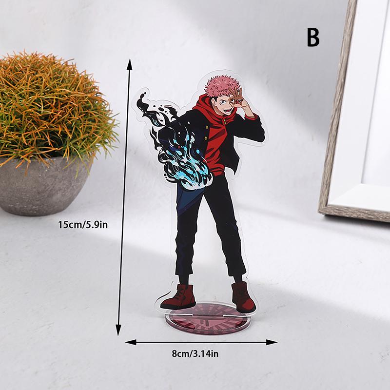 Anime Figure Jujutsu Kaisen Acrylic Stand Model Gojo Satoru Itadori Yuji Fushiguro Megumi Cosplay Figure Desktop Decor Toys