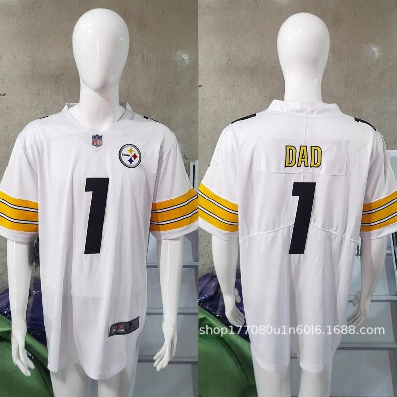 Pittsburgh Steelers NFL Football Jersey Mens Team Sport Uniform Custom Name Number Cotton Blend