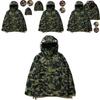 Heren A Bathing Ape Haaienkop Camouflage Hoodie Jas Met Zacht Ademend Materiaal