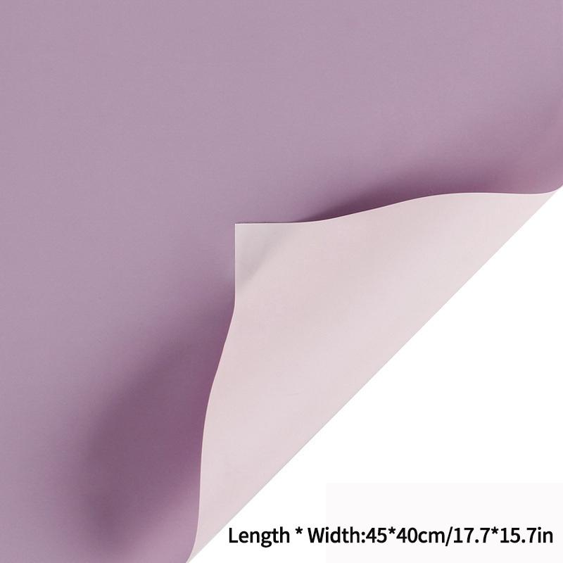 5pcs 45*50cm Flower Wrapping Paper Waterproof Double-Sided Flower Bouquet Tissue Paper Wrapping Material Gift Packing Diy Crafts