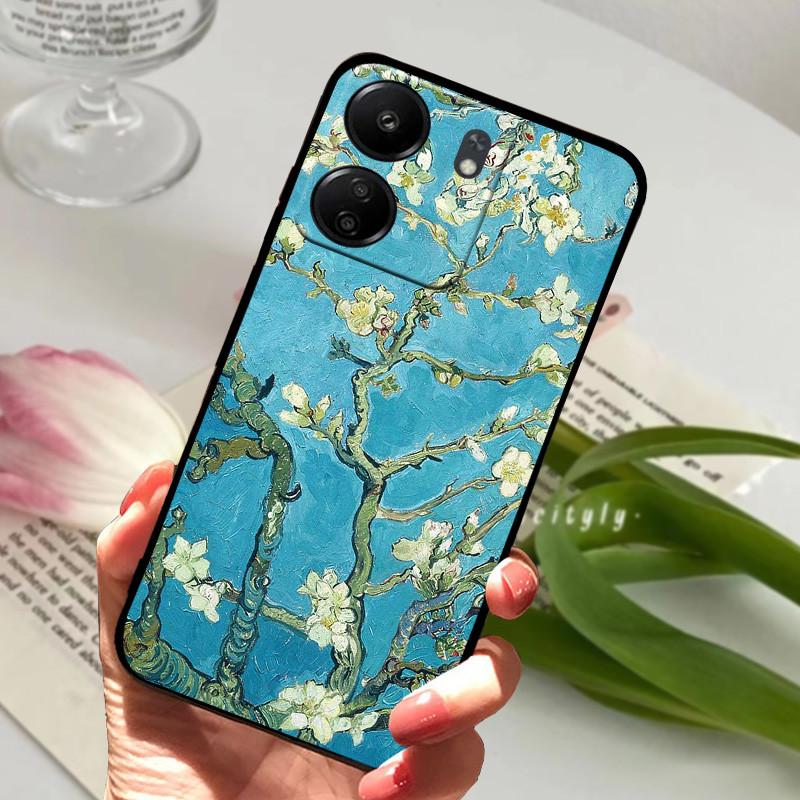 Cute Cartoon Soft Case For Redmi 13C 13 4G 5G Silicone TPU Phone Cover For Xiaomi Redmi 13R Phone Protective Fundas Capa Cases