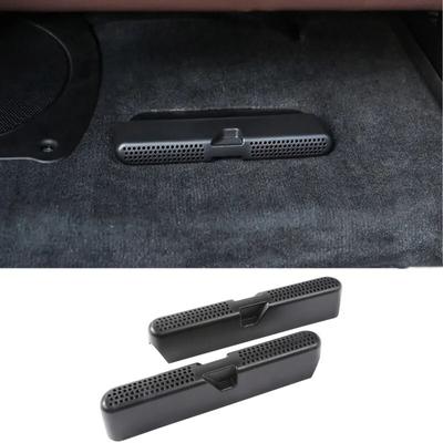 2Pcs/Set Car Seat AC Heat Floor Ar Condicionado Duto Saída de Ventilação Grille Cover Fit For BMW Série 3 G20 G28 -2022