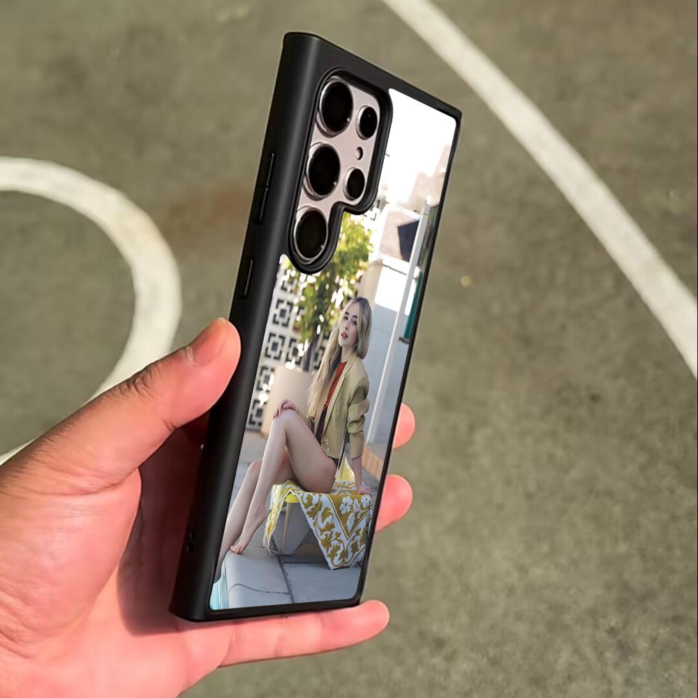 S-Sabrina Carpenter Short N Sweet Handyhülle Für SAMSUNG Galaxy S26 S25 S24 S23 S22 S21 S20 FE Plus Ultra Hülle