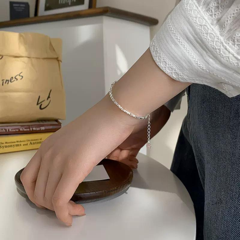 Bracelet Female Niche Design Ins Style High-end Sense Light Luxury Geometric Jewelry Girlfriend Gift