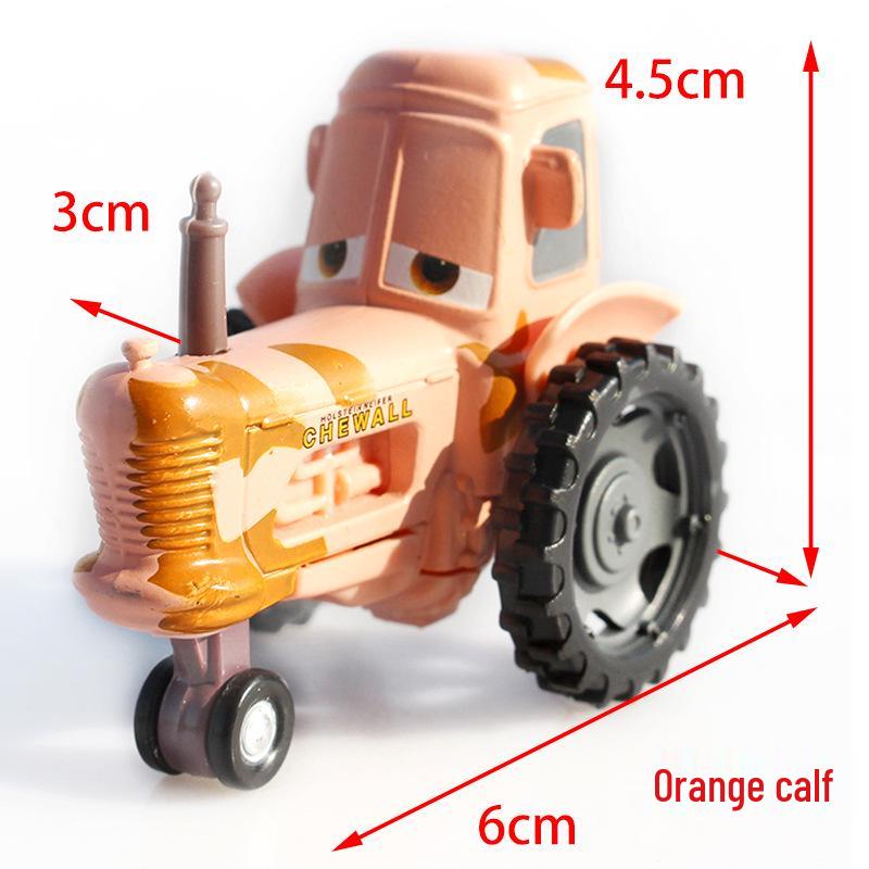 Children s Green Alloy Cartoon Tractor Toy Model - Perfect Birthday Gift