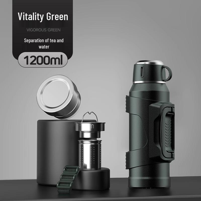 Large 3L Stainless Steel Insulated Travel Thermos Cup