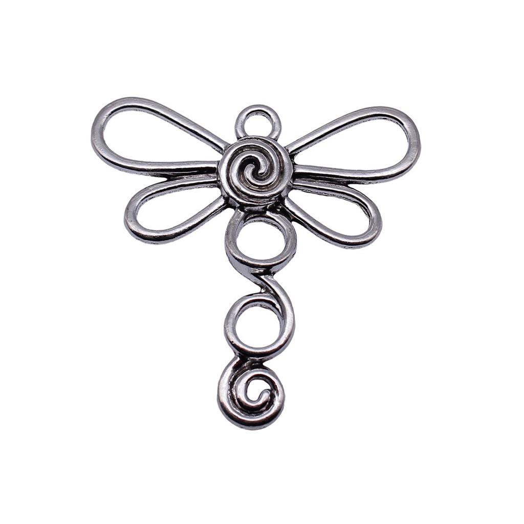 Dragonfly Charms Vintage Alloy Pendants For Insect Themed Handmade Jewelry Supplies