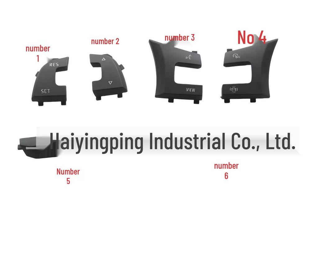 5G0959442AE Fits Multifunction Steering Wheel Buttons for Lamando GTS, Golf 7, Golf 7.5, and GTI.