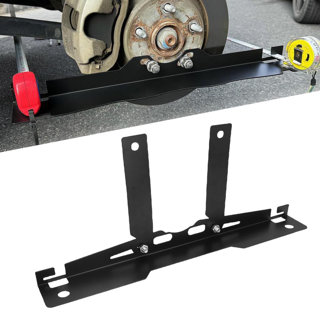 Wheel Alignment Tool Toe Automotive Kit Wheel Toe Alignment Plates for Tape Measure Storage for Truck SUV ATV UTV
