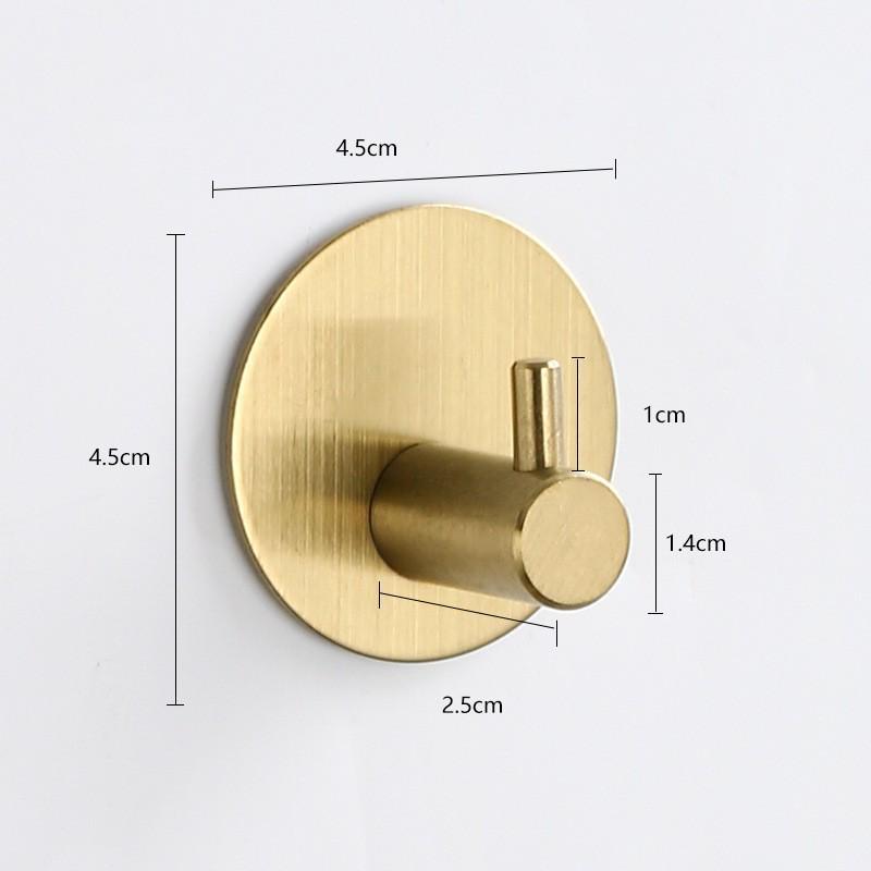 Nijia Nordic No-Punch Stainless Steel Adhesive Hook