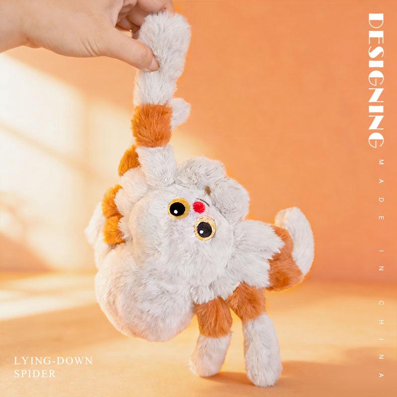 Funny Red Nose Spider Plush Doll – Cute and Creative Cushion for Kids