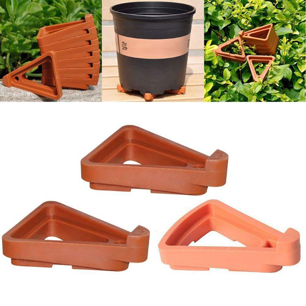 

12 шт., садовый декор, невидимые уличные опоры для цветов, подставка для бонсай в горшке, подставка для растений, цветочный горшок, ножки