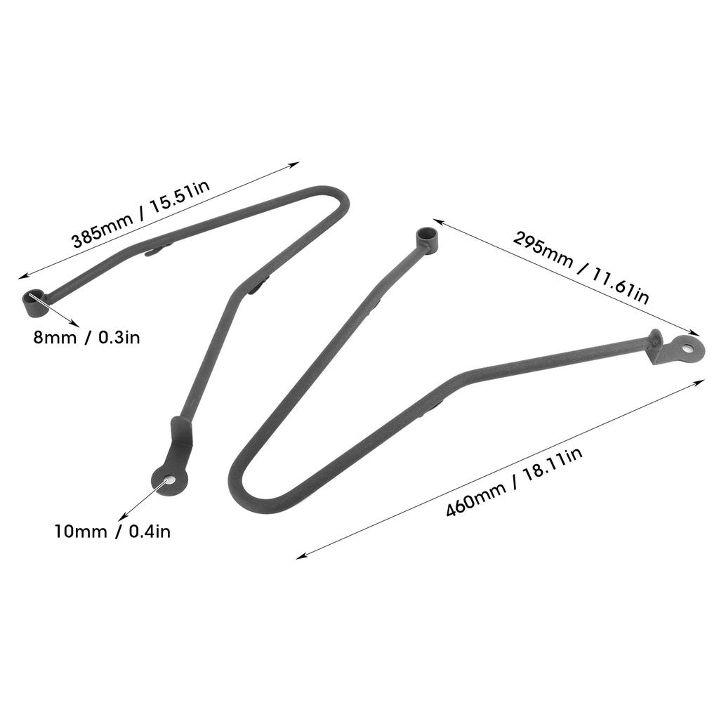 Saddlebag Support Mounting Guard Bracket Fit for T100Celsius 900