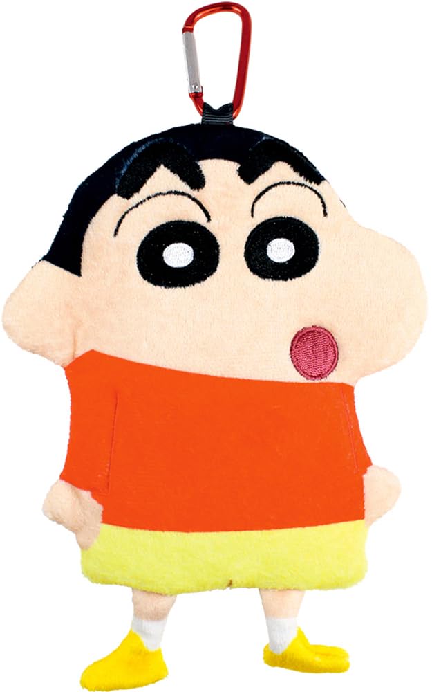 

Tees Factory Crayon Shin-chan Die-Cut Flat Pouch, Shin-chan KS-5533951SN