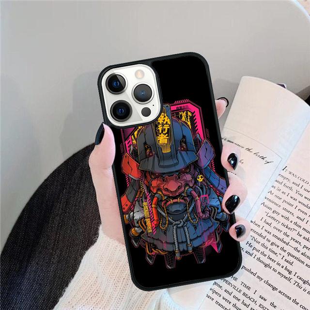 Oni Mask Phone Case Cover For iPhone 17 Air 15 16 14 13 12 Pro Max 11 Pro Max Plus Coque Shell