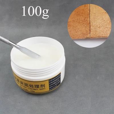 Finition cuir Tokonole Rougher Burnisher Gum 100g Artisanat CMC Agent de traitement lisse et clair Peinture pour bordure