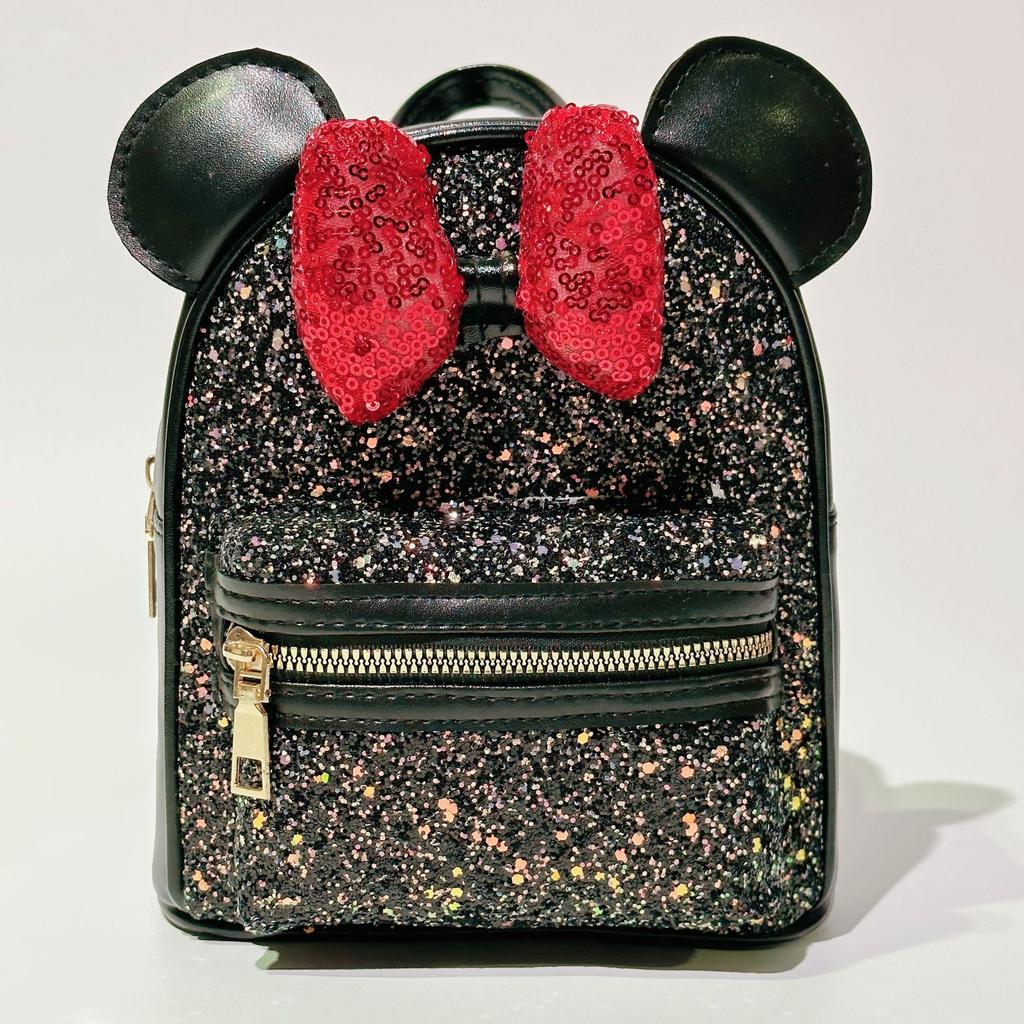 Bling Kids Backpacks Princess Bags for Girls Schoolbag Bow Knot Baby Kindergarten Backpack Toddler Shoulders Bag Children Gift