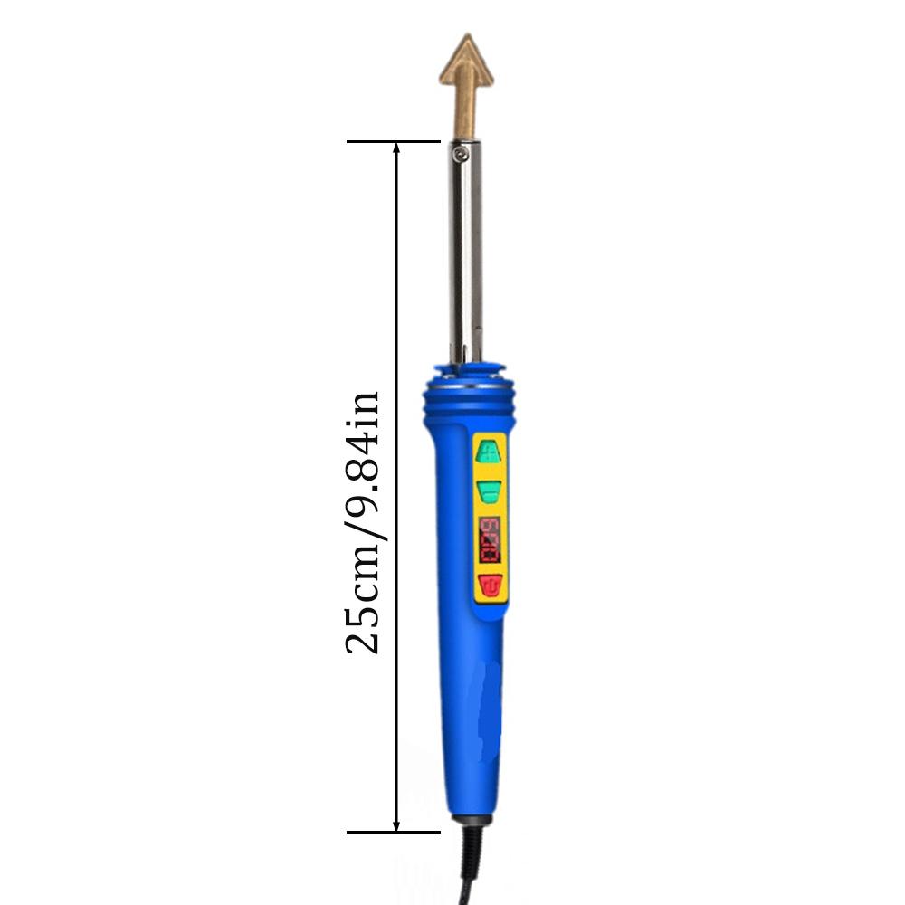 150W Plastic Welding Kit LED Digital Adjustable Temperature PVC Soldering Iron Gun Car Bumper Repair Tool Fast Heating EU/US