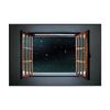 Nordic Landscape windows view Canvas Painting posters and print night stars home decor Art Wall Pictures for Living Room Bedroom