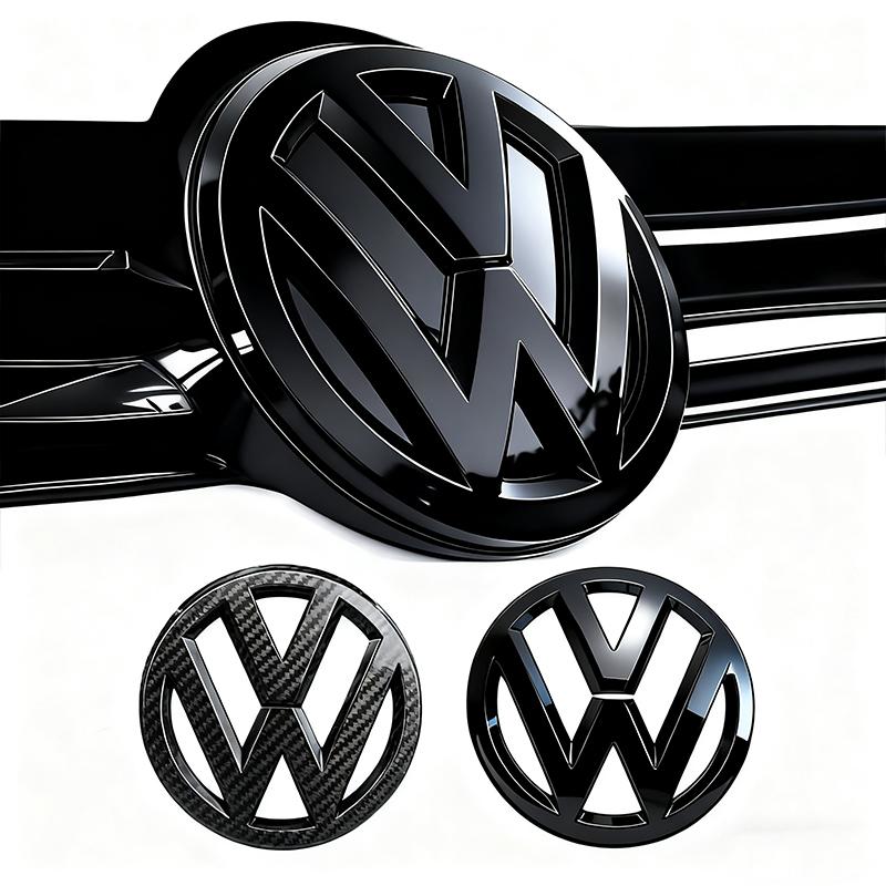 Car Logo Front Grille Rear Trunk Decoration Sticker Accessories For VW GTI Golf MK6 MK7 Polo Passat CC Tiguan T-ROC Jetta Arteon zl2