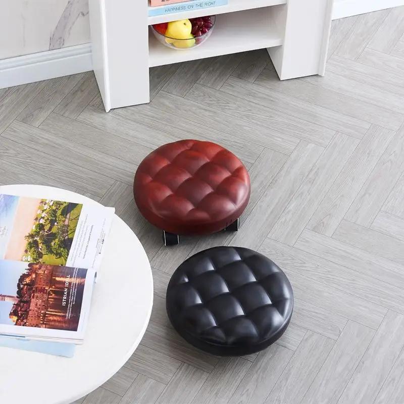 Stool with Pulleys for Car Washing, Movable Seatin, Housework, Mobile Farming Chair Wheel Chair