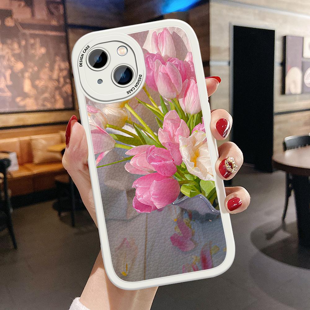 Beliebte PU-Leder-Handyhülle für iPhone Samsung Galaxy Xiaomi Redmi VIVO OPPO HUAWEI Honor Infinix Soft Back Cover Coque