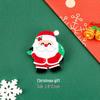 Adorable Christmas Santa Claus Brooch: DIY Student Bag Accessory & Small Gift