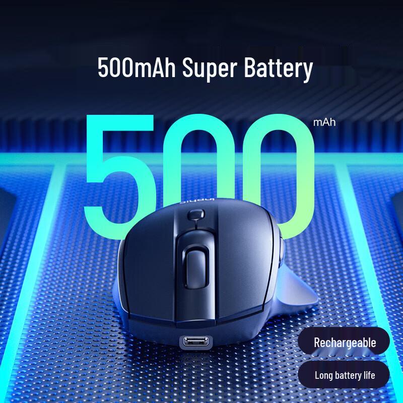 BIAOEZ DR2 Wireless Ergonomic Bluetooth Mouse