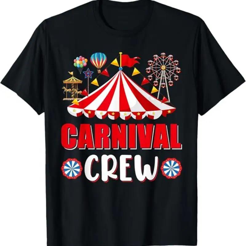 Carnival Crew Funny Circus Staff Costume Circus Theme Party TShirt