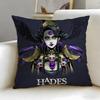 Popular Game Hades Cushion Cover Soft  EasyWash Pillow Case  Versatile for Couch Bed Travel and Office