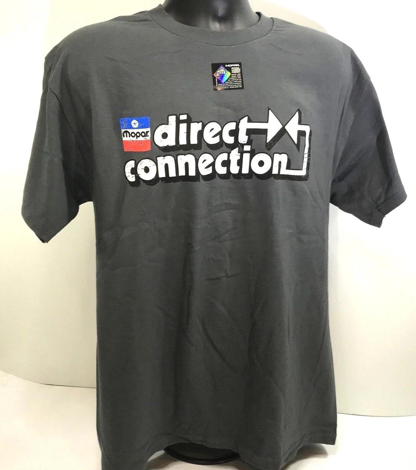 MOPAR Direct Connection Charcoal Gray T-Shirt S