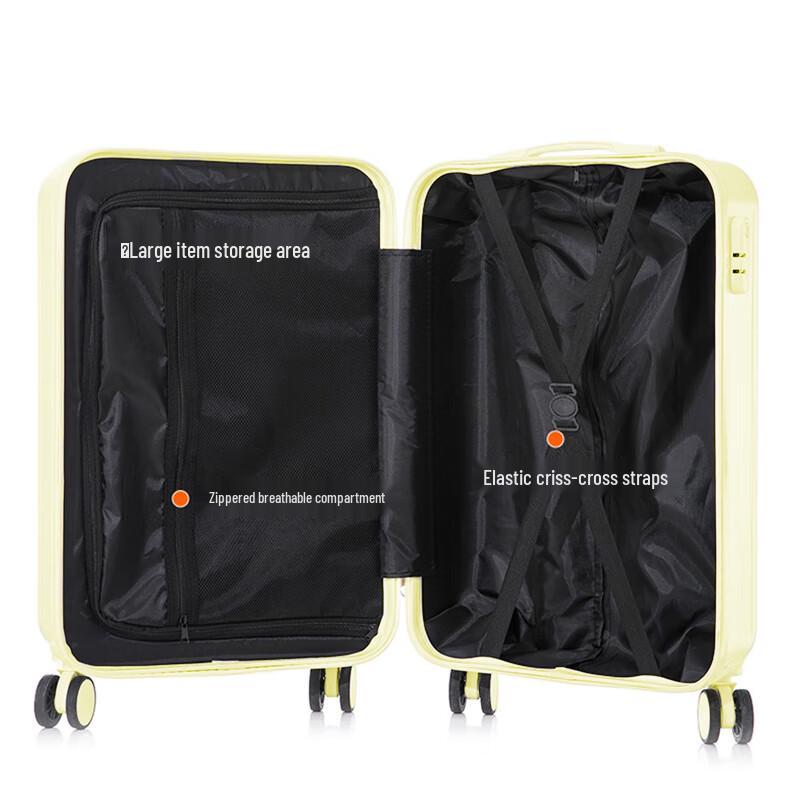 Eake Macaron Series 21-inch Hardside Spinner Luggage