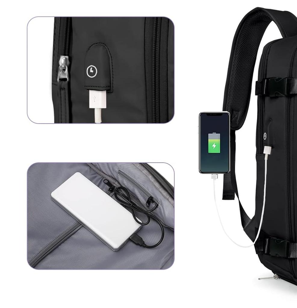 Backpack Hand Luggage for the Plane 45x30x20 Wizzair Ryanair Cabin Strong