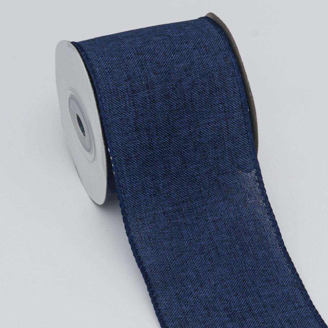 

Декоративна романтична та затишна суцільна кольорова різдвяна прикраса Стрічка Плед Стрічка Стрічка з імітацією коноплі Стрічка з дроту з імітацією стрічки з коноплі 6.5cm*10 yards